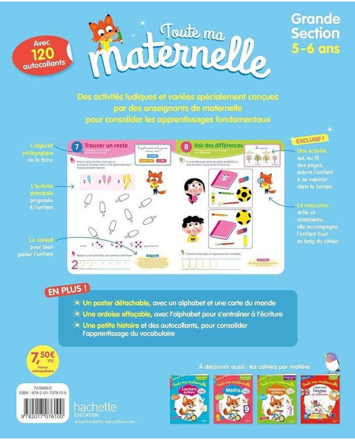 Toute ma maternelle : tout le programme - grande section