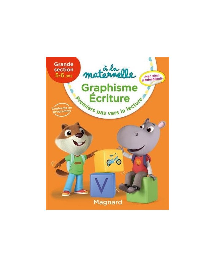 à la maternelle : GS - graphisme, écriture - Premiers pas vers la lecture