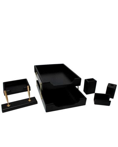 Garniture de bureau Noir Ref. KKF630 Garniture de bureau Noir Ref. KKF630