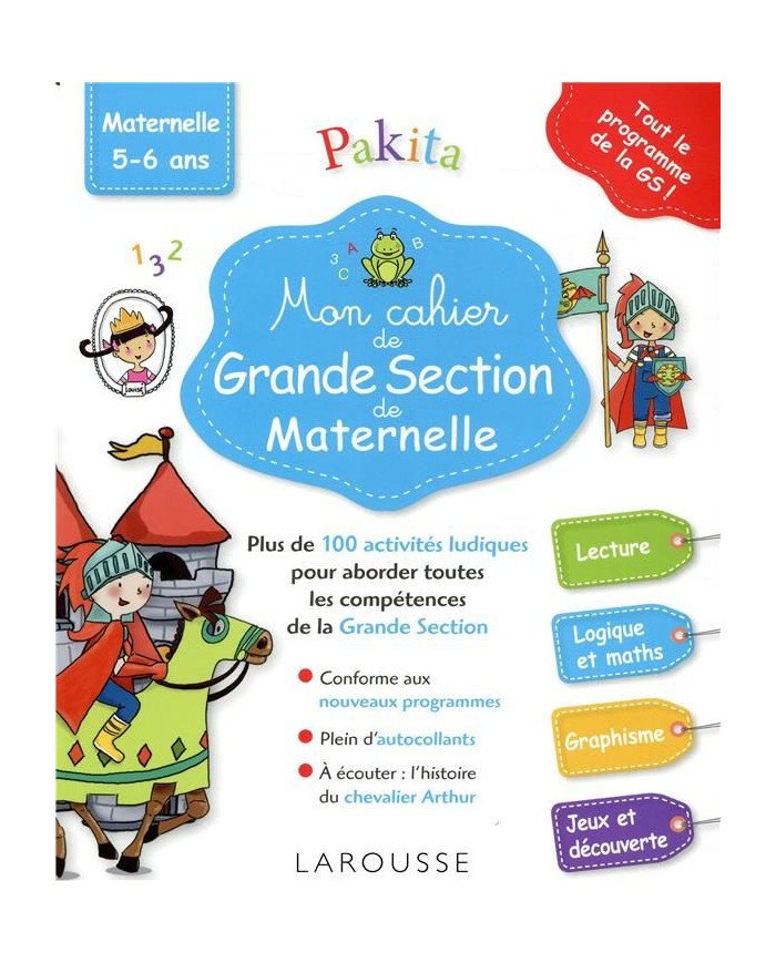 Mon cahier de Grande Section de Maternelle