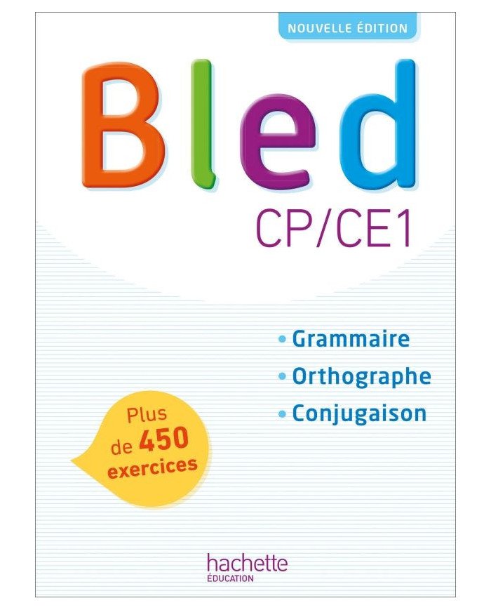 Bled CP/CE1 - Manuel de l'élève