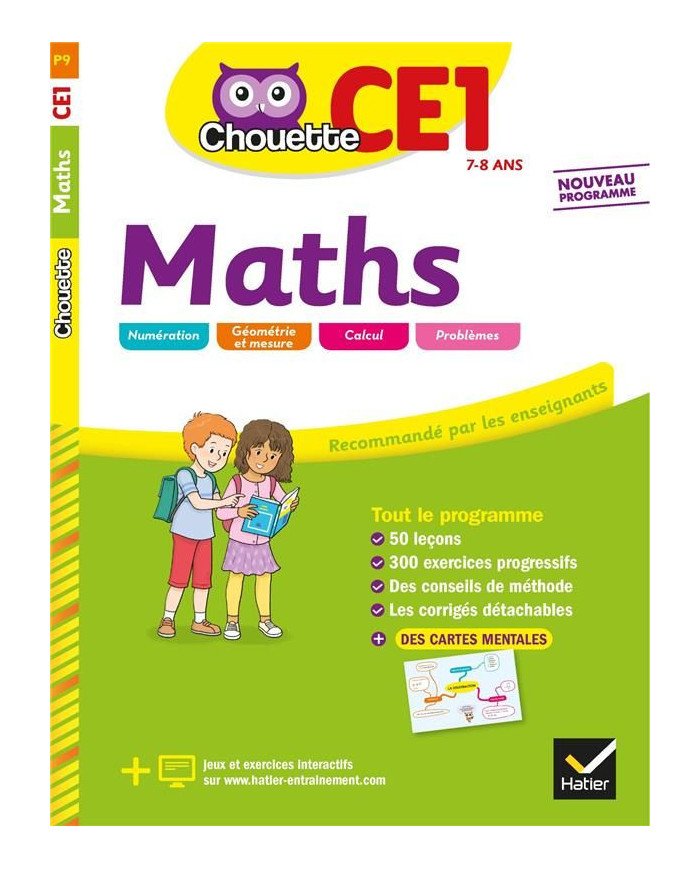 Chouette entraînement : maths - CE1