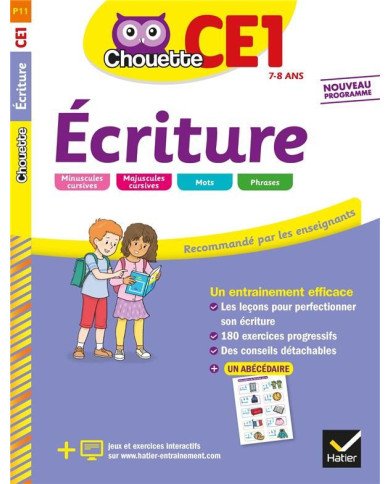 Chouette entraînement : écriture - CE1