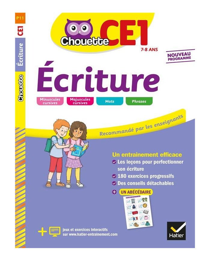 Chouette entraînement : écriture - CE1