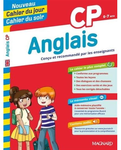 Cahiers du jour/ soir : anglais - CP