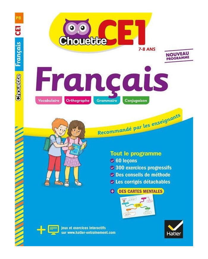 Chouette entraînement : français - CE1