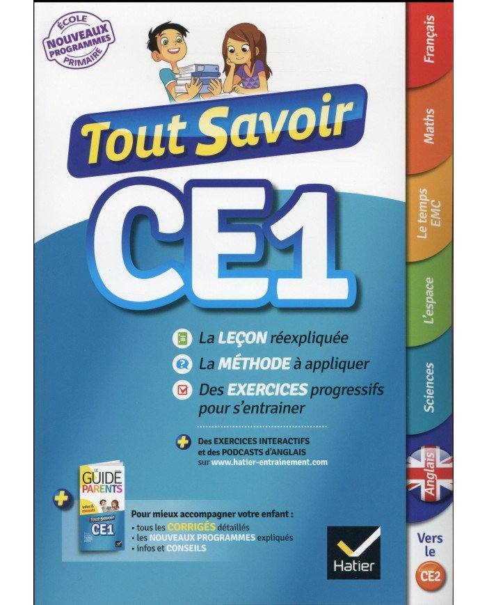 Tout savoir : CE1