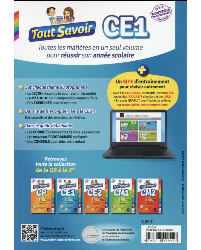 Tout savoir : CE1