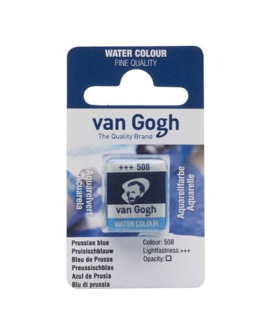 Peinture aquarelle Godet Bleu de Prusse 508 VAN GOGH