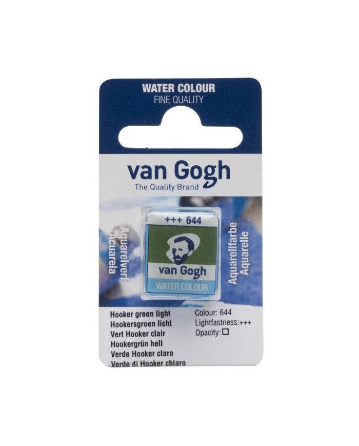 Peinture aquarelle Godet Vert Hooker Clair 644 VAN GOGH