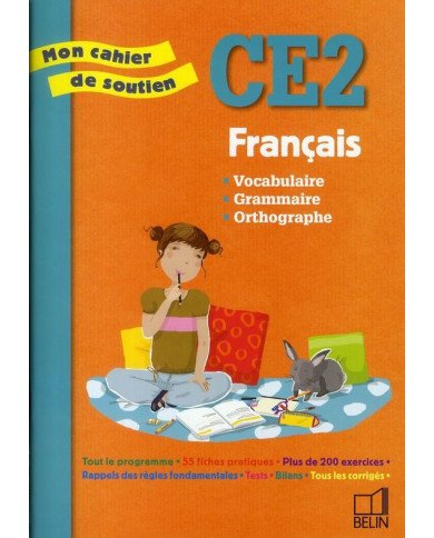 Mon cahier de soutien - français - CE2