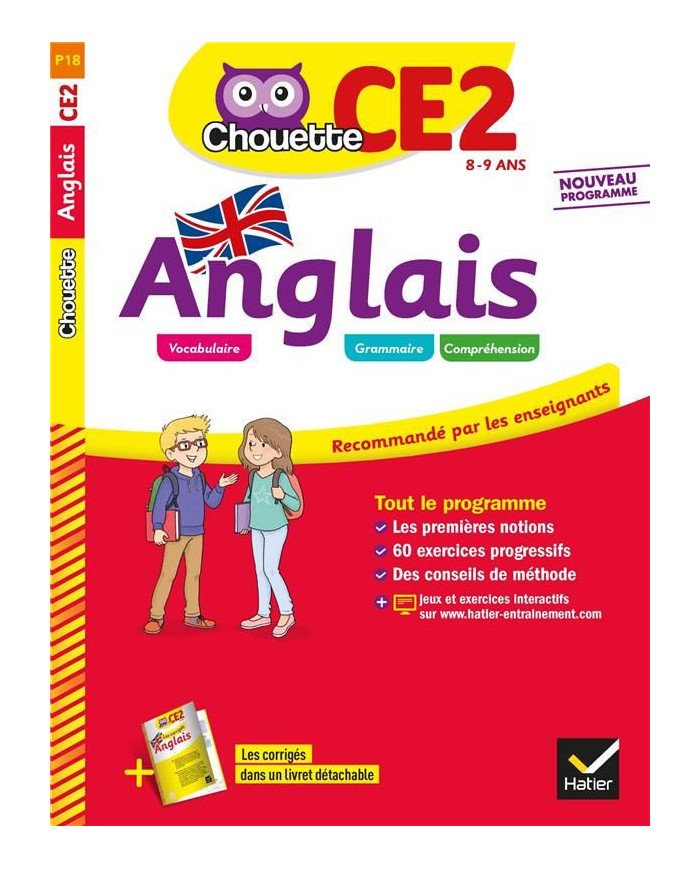 Chouette entraînement : anglais - CE2