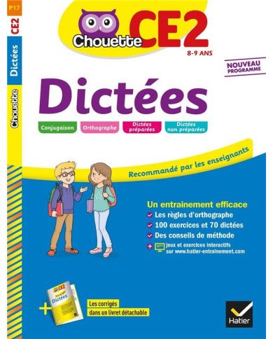 Chouette entraînement : dictées - CE2