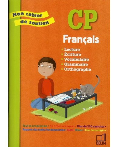 Mon cahier de soutien - français - CP