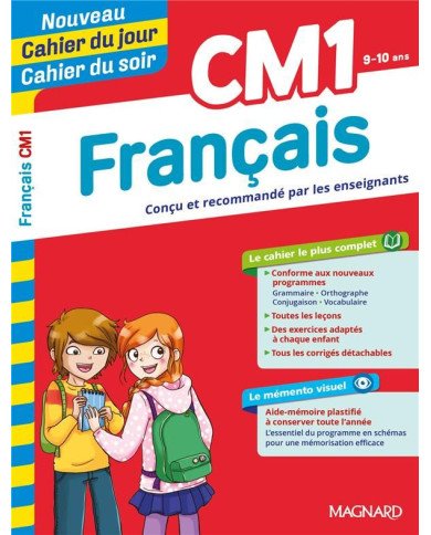 Cahiers du jour/ soir : français - CM1