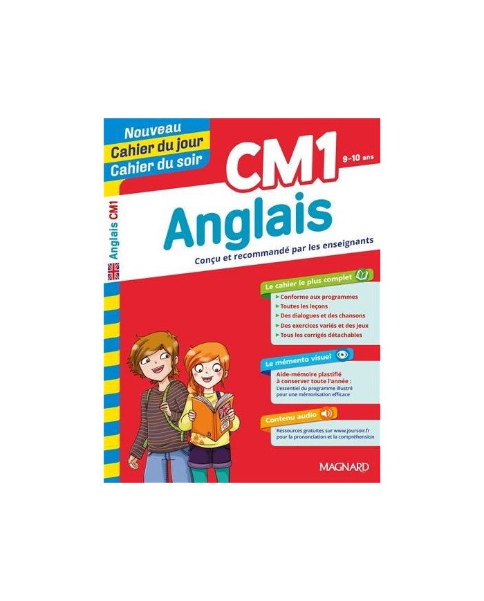 Cahiers du jour/ soir : anglais - CM1
