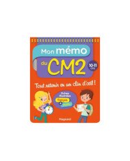 Mon mémo : du CM2 - 10-11 ans - tout retenir en un clin d'oeil ! (spirale)