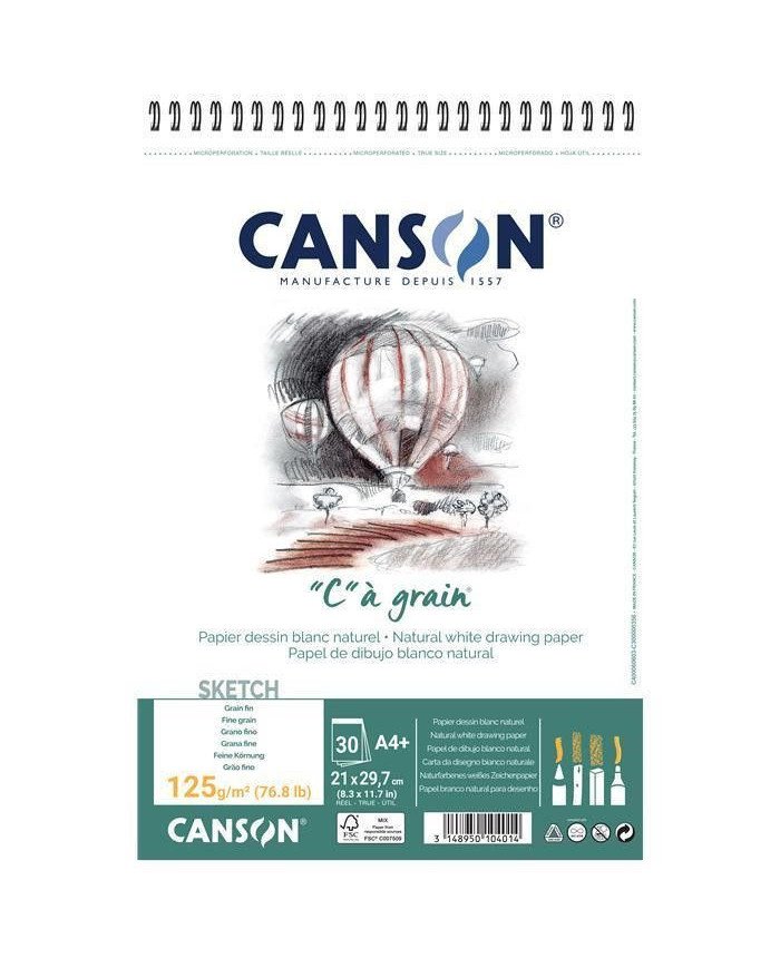 Album "C" à grain 125G - A4+