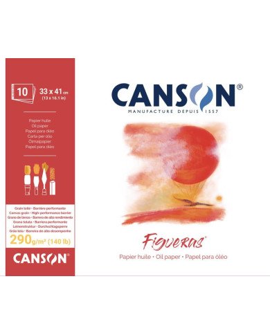 Canson Figueras 33 x 41 cm - 290G Canson Figueras 33 x 41 cm - 290G
