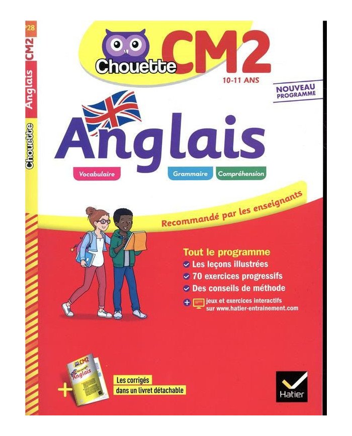 Chouette entraînement : anglais - CM2