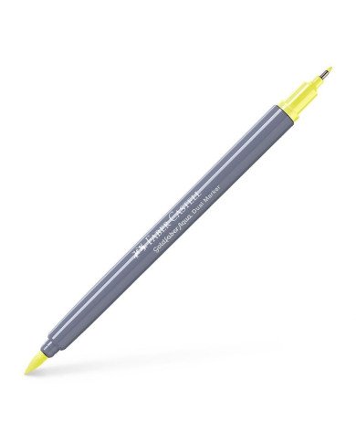 Feutre Aquarelle Double Pointe 104 Jaune clair glacis Faber-Castell Feutre Aquarelle Double Pointe 104 Jaune clair glacis Faber-Castell