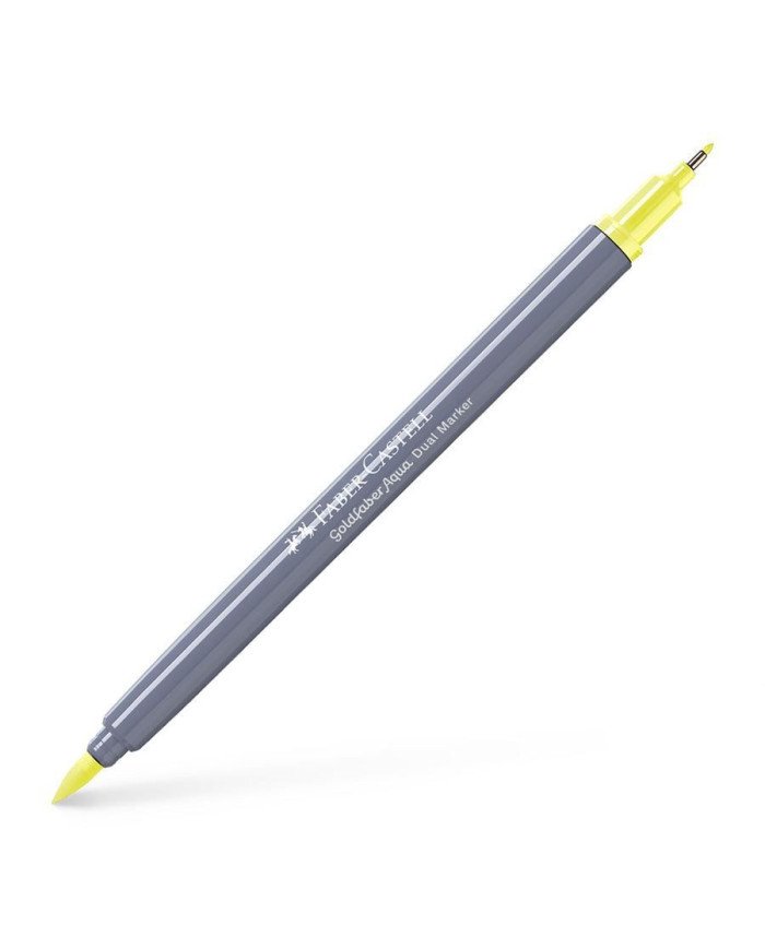Feutre Aquarelle Double Pointe 104 Jaune clair glacis Faber-Castell Feutre Aquarelle Double Pointe 104 Jaune clair glacis Faber-Castell