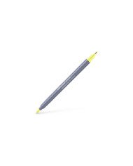Feutre Aquarelle Double Pointe 104 Jaune clair glacis Faber-Castell Feutre Aquarelle Double Pointe 104 Jaune clair glacis Faber-Castell