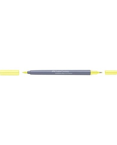 Feutre Aquarelle Double Pointe 104 Jaune clair glacis Faber-Castell