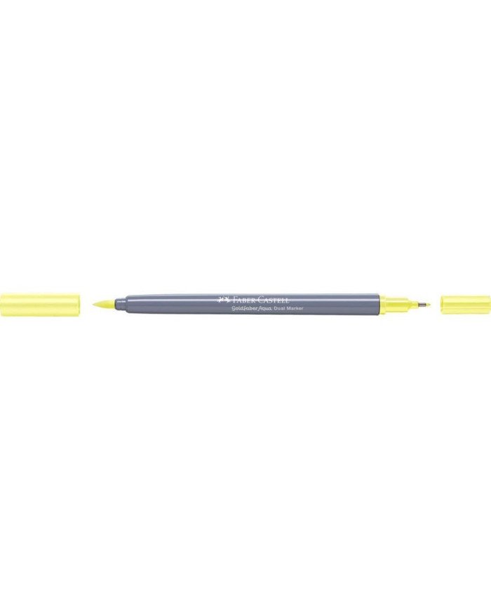 Feutre Aquarelle Double Pointe 104 Jaune clair glacis Faber-Castell Feutre Aquarelle Double Pointe 104 Jaune clair glacis Faber-Castell
