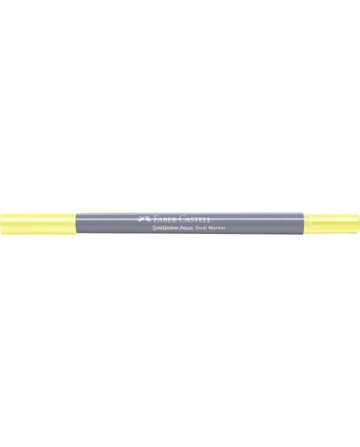 Feutre Aquarelle Double Pointe 104 Jaune clair glacis Faber-Castell Feutre Aquarelle Double Pointe 104 Jaune clair glacis Faber-Castell