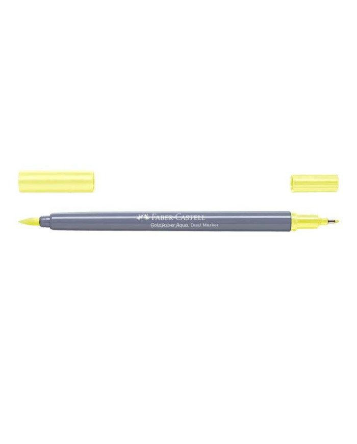 Feutre Aquarelle Double Pointe 104 Jaune clair glacis Faber-Castell Feutre Aquarelle Double Pointe 104 Jaune clair glacis Faber-Castell