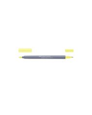 Feutre Aquarelle Double Pointe 104 Jaune clair glacis Faber-Castell Feutre Aquarelle Double Pointe 104 Jaune clair glacis Faber-Castell