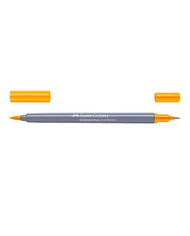 Feutre Aquarelle Double Pointe 109 Jaune chrome foncé Faber-Castell