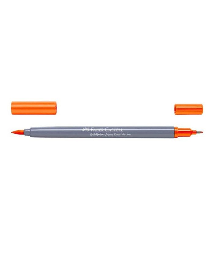 Feutre Aquarelle Double Pointe 113 Orange glacis Faber-Castell