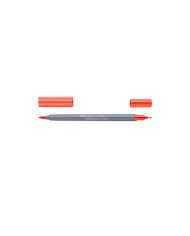 Feutre Aquarelle Double Pointe 115 orange cadmium foncé Faber-Castell