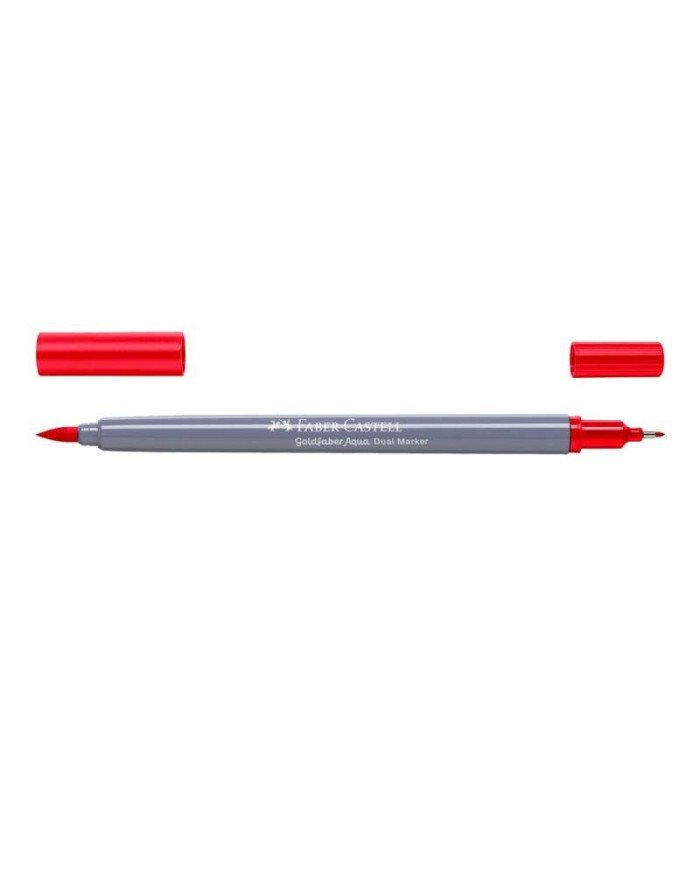 Feutre Aquarelle Double Pointe 121 Rouge géranium clair Faber-Castell