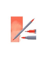 Feutre Aquarelle Double Pointe 115 orange cadmium foncé Faber-Castell