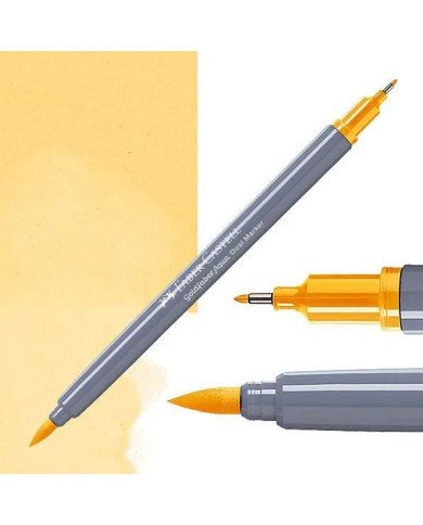 Feutre Aquarelle Double Pointe 208 Jaune chromé Faber-Castell