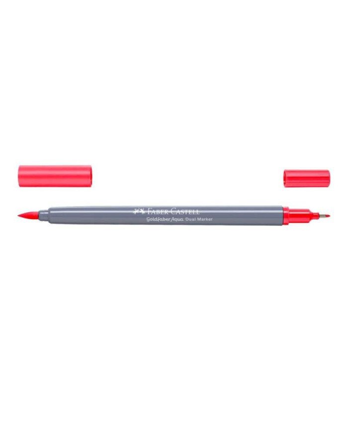 Feutre Aquarelle Double Pointe 122 Rouge brillant Faber-Castell