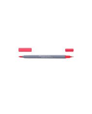 Feutre Aquarelle Double Pointe 122 Rouge brillant Faber-Castell