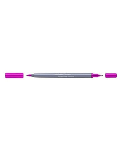 Feutre Aquarelle Double Pointe 228 Magenta Vif Faber-Castell