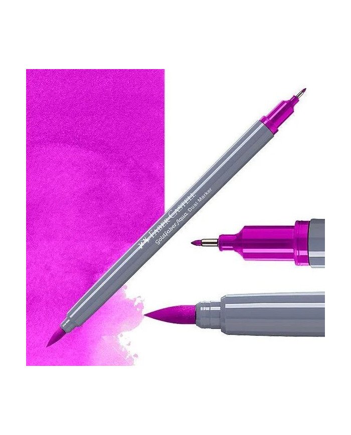 Feutre Aquarelle Double Pointe 228 Magenta Vif Faber-Castell