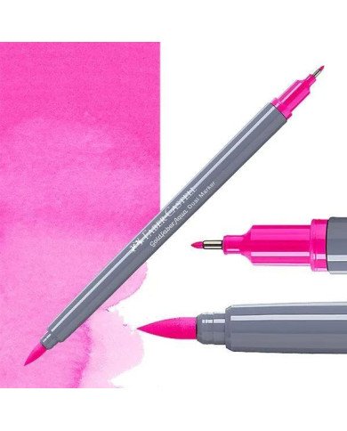 Feutre Aquarelle Double Pointe 128 Violet clair rose Faber-Castell