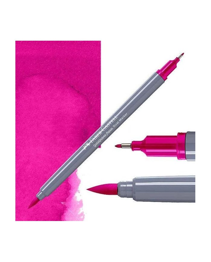 Feutre Aquarelle Double Pointe 125 Pourpre moyen Faber-Castell