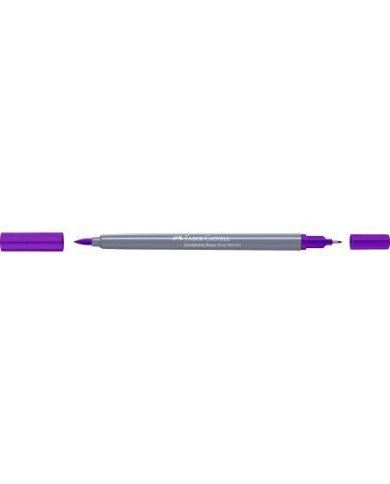 Feutre Aquarelle Double Pointe 284 Pourpre Faber-Castell