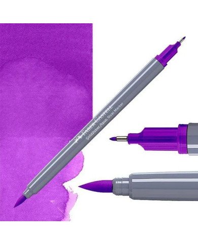 Feutre Aquarelle Double Pointe 284 Pourpre Faber-Castell