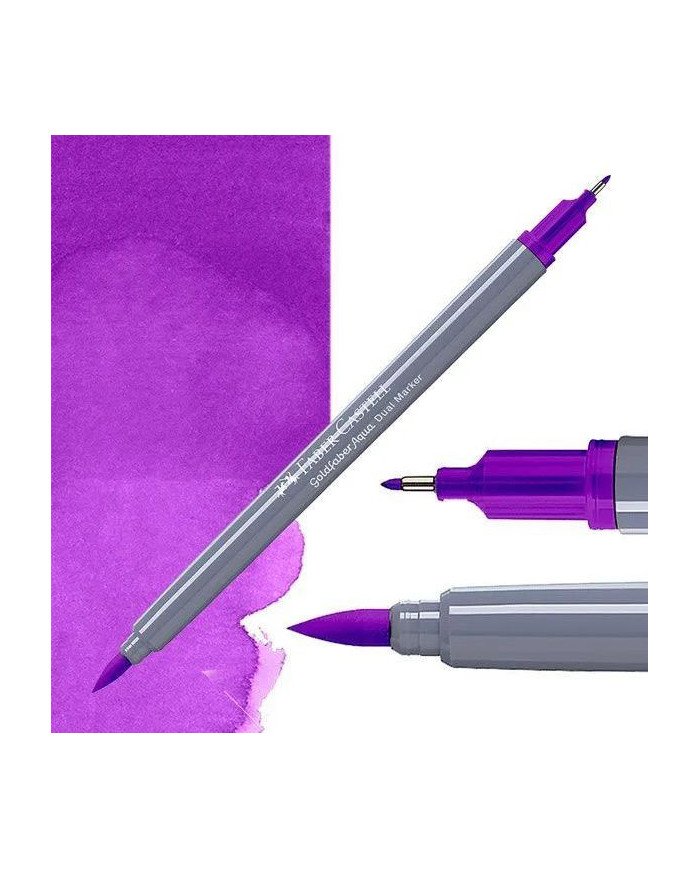 Feutre Aquarelle Double Pointe 284 Pourpre Faber-Castell