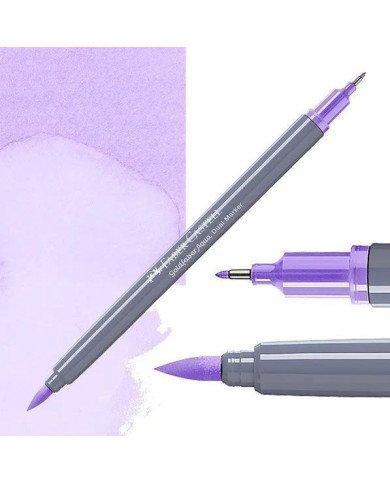 Feutre Aquarelle Double Pointe 139 Violet Clair Faber-Castell Feutre Aquarelle Double Pointe 139 Violet Clair Faber-Castell