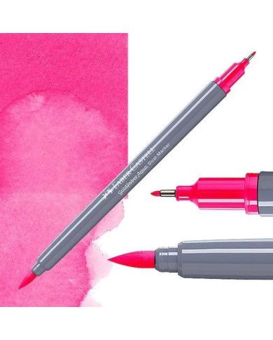 Feutre Aquarelle Double Pointe 229 Rose Faber-Castell