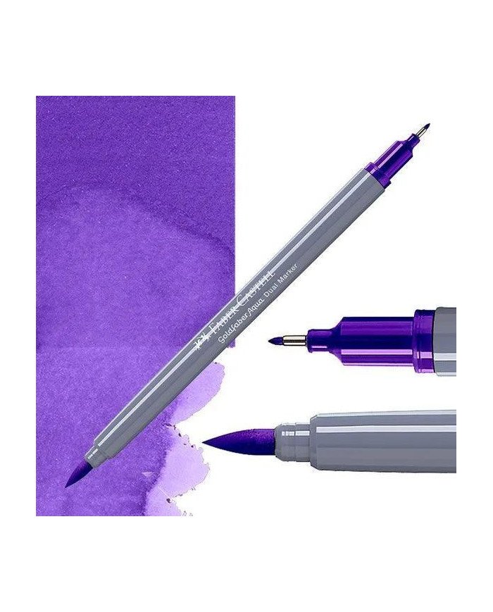 Feutre Aquarelle Double Pointe 249 Mauve Faber-Castell